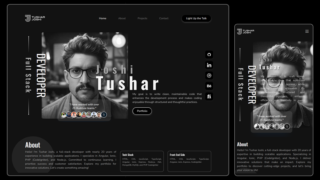 Portfolio website