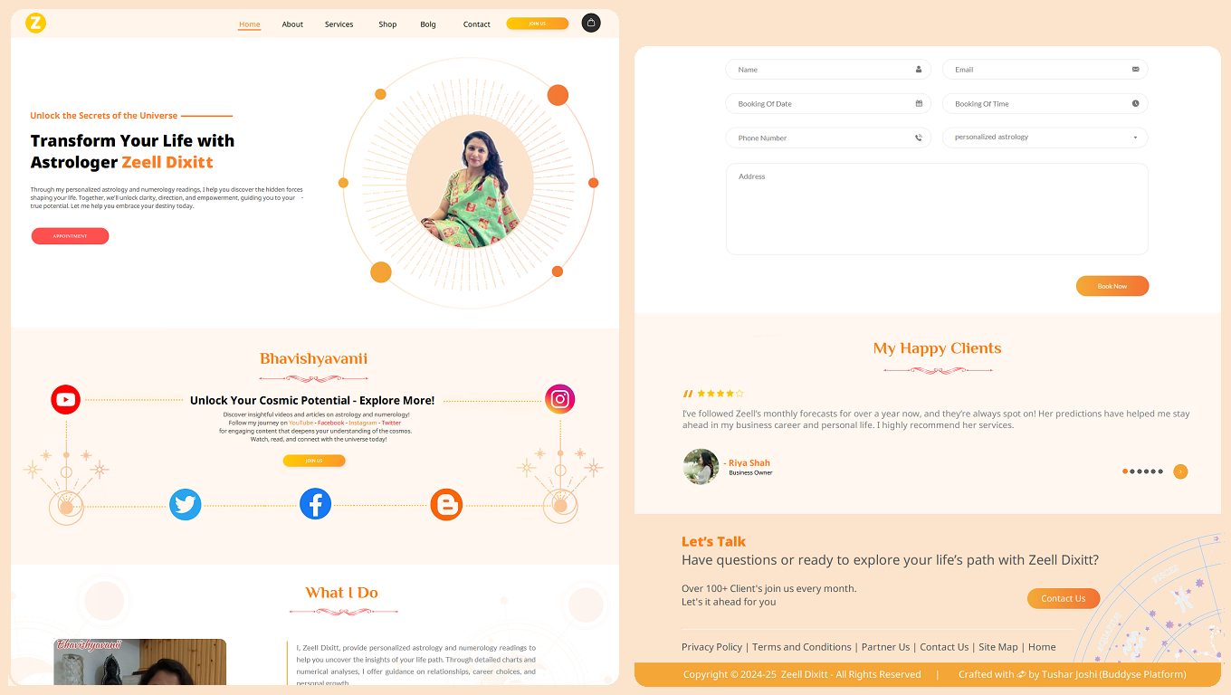 Astrologer Portfolio